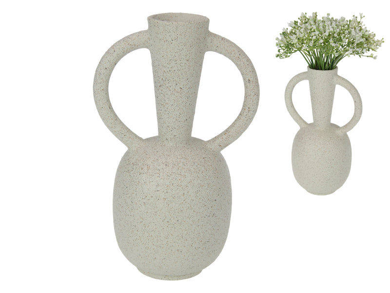 26cm Abstract Decor Vase With Handles