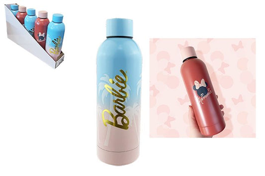 Licensed 500ml Stainless Steel Drink Bottle - 2 Styles Available