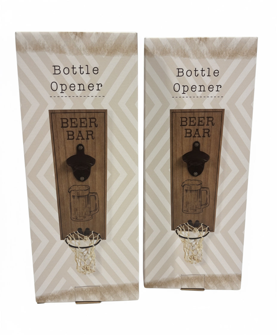 30cm Hanging Bottle Opener With Net Catcher