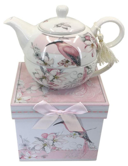 Heron Bird Tea For One Gift Set