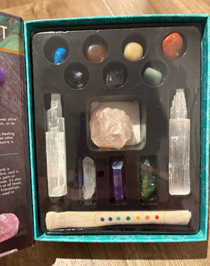 Deluxe Meditation Crystal Stone Kit