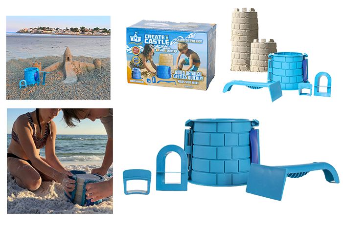 Create A Castle Starter Kit - Sand & Snow Castle Molds