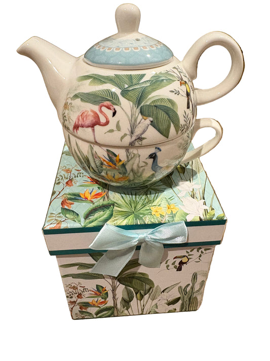 Tropical Forest Tea For One Gift Set