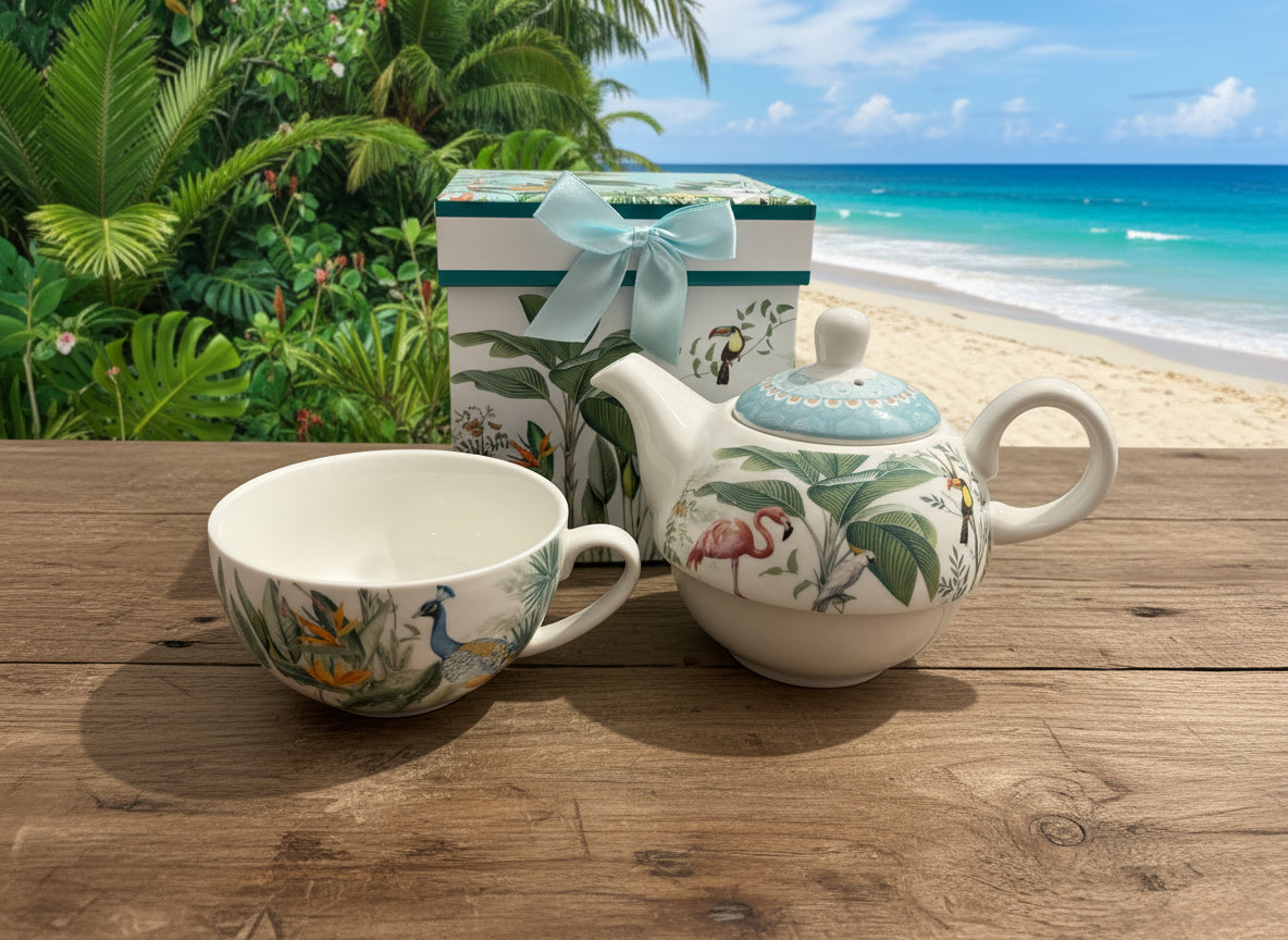 Tropical Forest Tea For One Gift Set