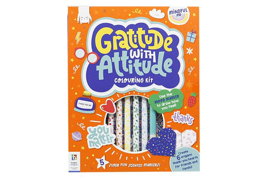 Mindful Me: Gratitude With Attitude Colouring Kit