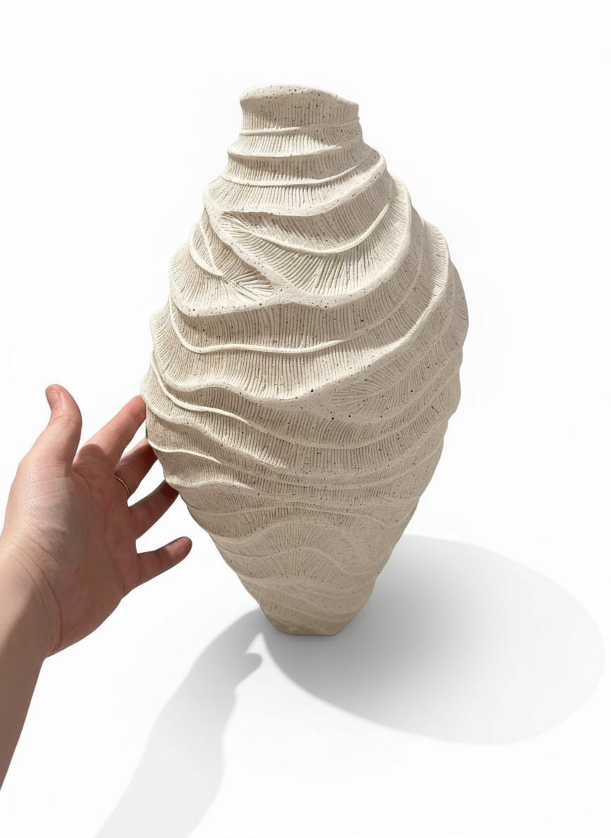 Abstract Coral Decor Vase - 41cm